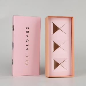 Quality Custom Pink Printing Base And Lid Box Soy Candle Gift Box Packaging wholesale