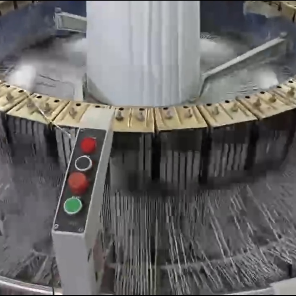 Used Hengli 850 Model Circular Loom Machine For Woven Bag 0-75rpm Direct Drive Motor