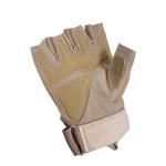 Green Nylon/Cotton/Metallic Half-Finger Hand Protection Perfect for Outdoor