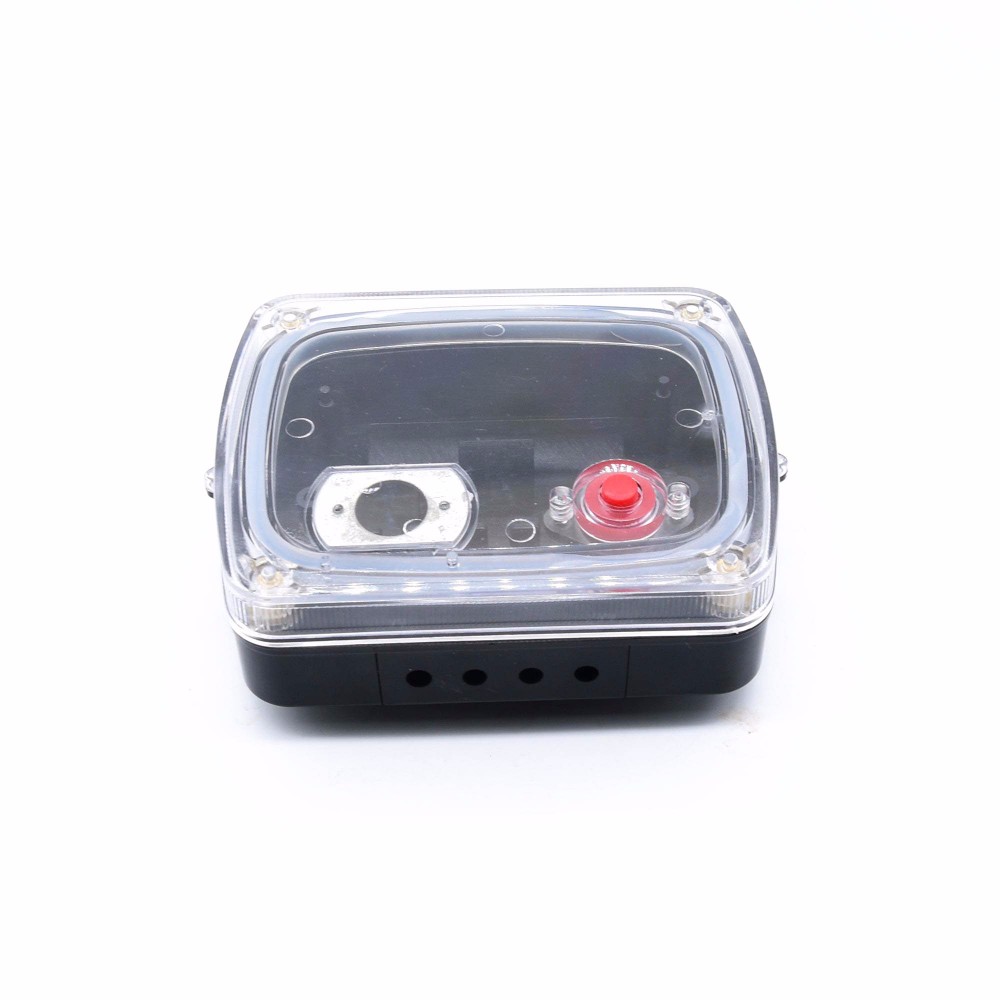 Flow Meter Body Plastic Shell Mould , Grey / Black Plastic Shell House