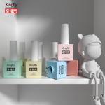 17ml Custom LOGO Color UV Gel Empty Gel Nail Polish Bottle Comes With Brush Cap