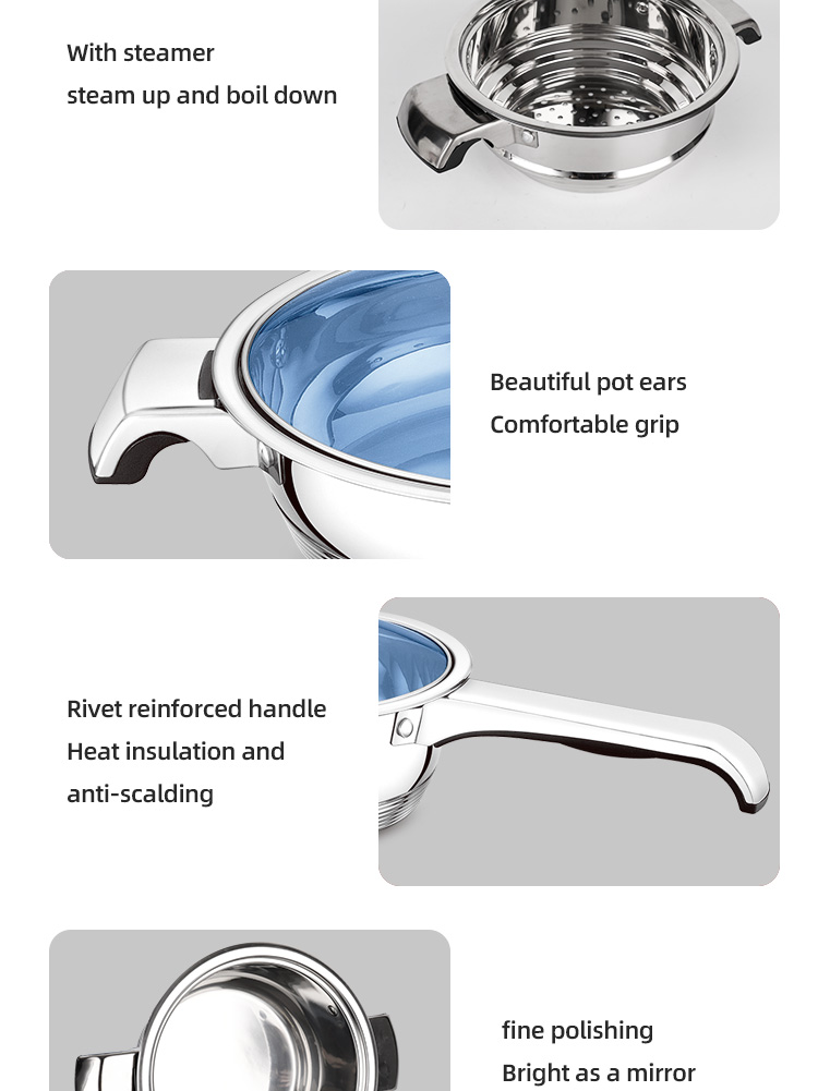 Wholesale Kitchen Non Stick Cookware Set Non Stick Cooking Utensil Set Stainless Steel Nonstick Cookware Sets