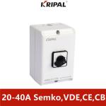 Electrical Changeover Cam Switch 230-440V 20A 3P CE Certificate