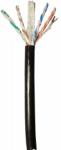 Fire Resistant Twisted Pair Copper Cable Category 6a With FR-PVC Jacket