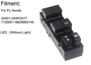 Quality Front Left Nissan Power Window Switch 25401-3AWOA Direct Replacement wholesale