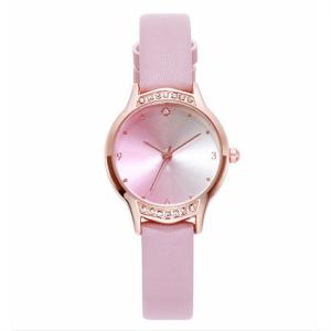 Quality Laipute Women'S Luxury Diamond Watches PU Strap Hardened Glass Diamond Bezel Watch wholesale