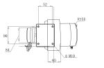 Low Noise 450W 24V Small Radius DC OPK Driving Wheel