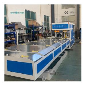 China 380V Automatic PVC Pipe Socketing Machine With L Shape Mould on sale