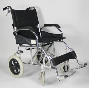 Quality Flip Up Footrest Aluminum Manual Wheelchair For Travel wholesale