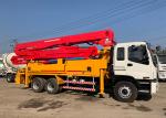 Putzmeister Used Truck Mounted Concrete Pump Remote Control Hydraulic Folding