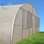 Agricultural Vegetable Tunnel Single Span Greenhouse Plastic Film 150 Micron