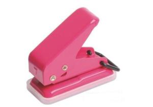 Quality Hot Sale 6mm Hole 10 Sheets Paper Colors Metal One Hole Paper Punch wholesale