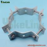 Galavnized Strap Style Adjustable Pole Bands