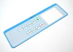 Embossed Flat Keys Membrane Switch Panel , Membrane Switch Keypad