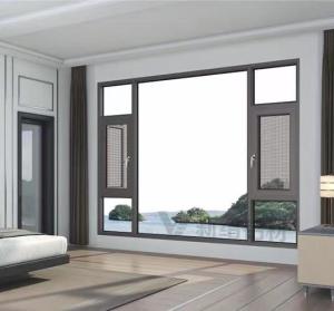 Quality Custom Aluminum Window with Soundproof and Insulation Properties wholesale