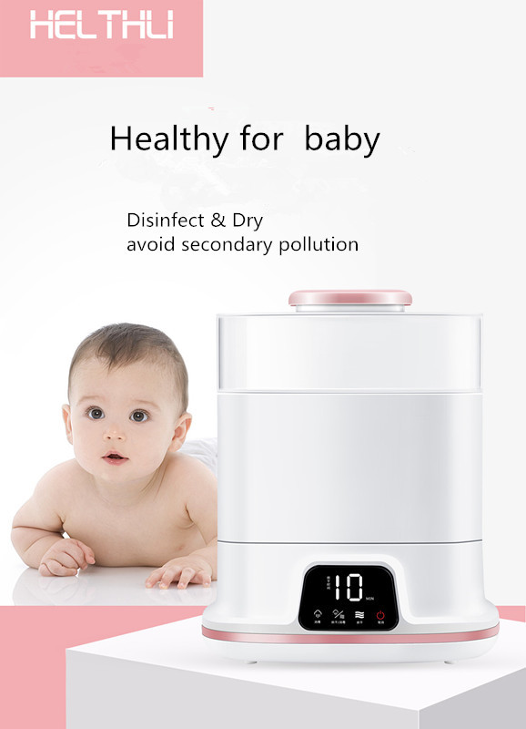 Eco Friendly Baby Bottle Sterilizer With Big Capacity Contain 6 Bottles