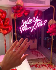 Quality Outdoor Neon Sign for Mrs Mr Will You Marry Me A Symbol of Love and Commitment wholesale