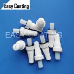 Abrasion powder painting guns spray flat jet nozzle + electrode holder set