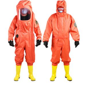 Quality Disposable PVC XL Hazmat Chemical Refusal Suit Conjoined wholesale