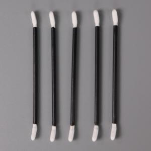Quality Twisted Tip Double Head Dust Free Class 100 Sealed Polyester Cloth Head Cleanroom Swab Stick wholesale