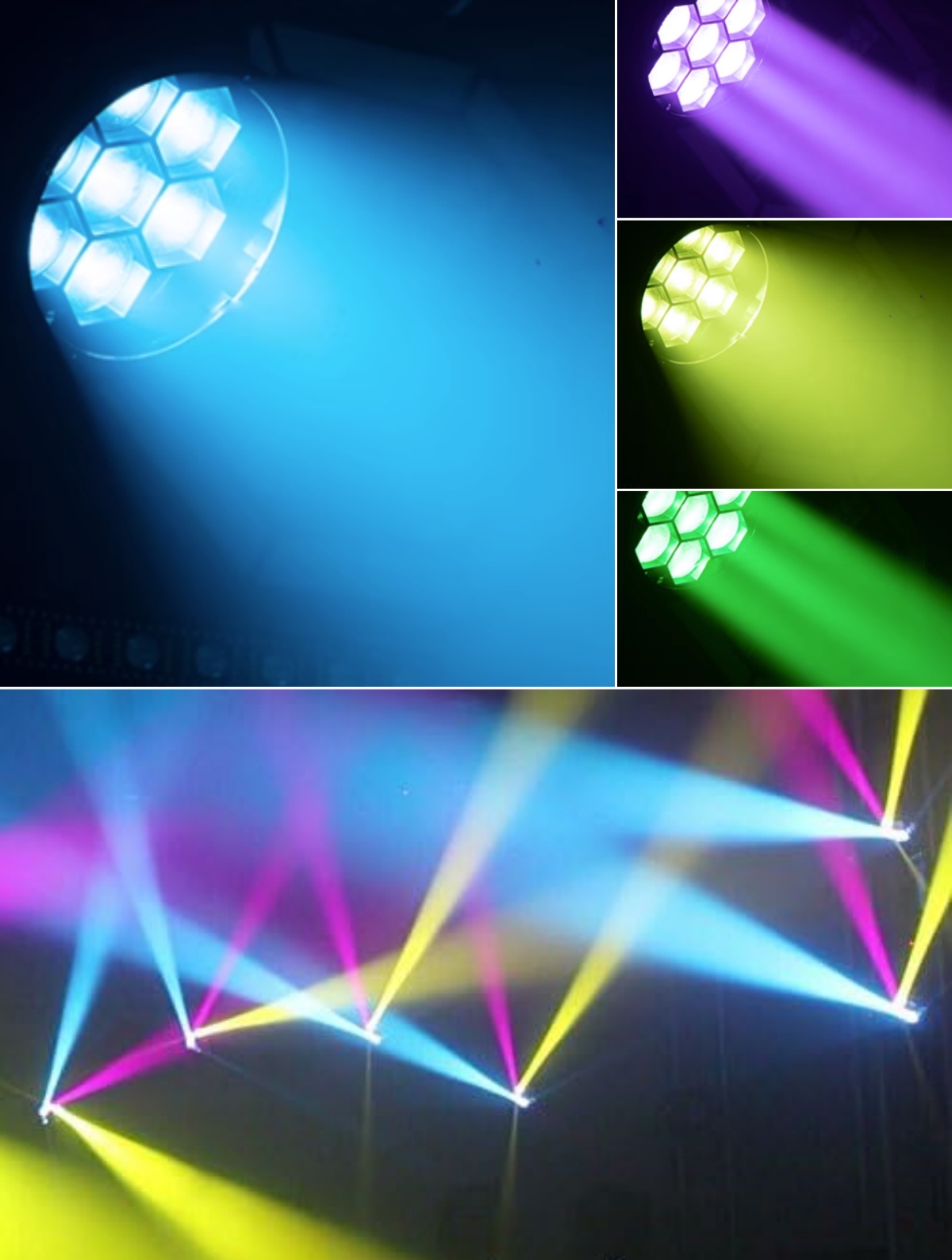 ATG 730 4in1 Beam Stage Moving Head Dyeing Lights Led for Dj Disco Mini 7*30w 180w Led Engine 7000 Lamp -10 50