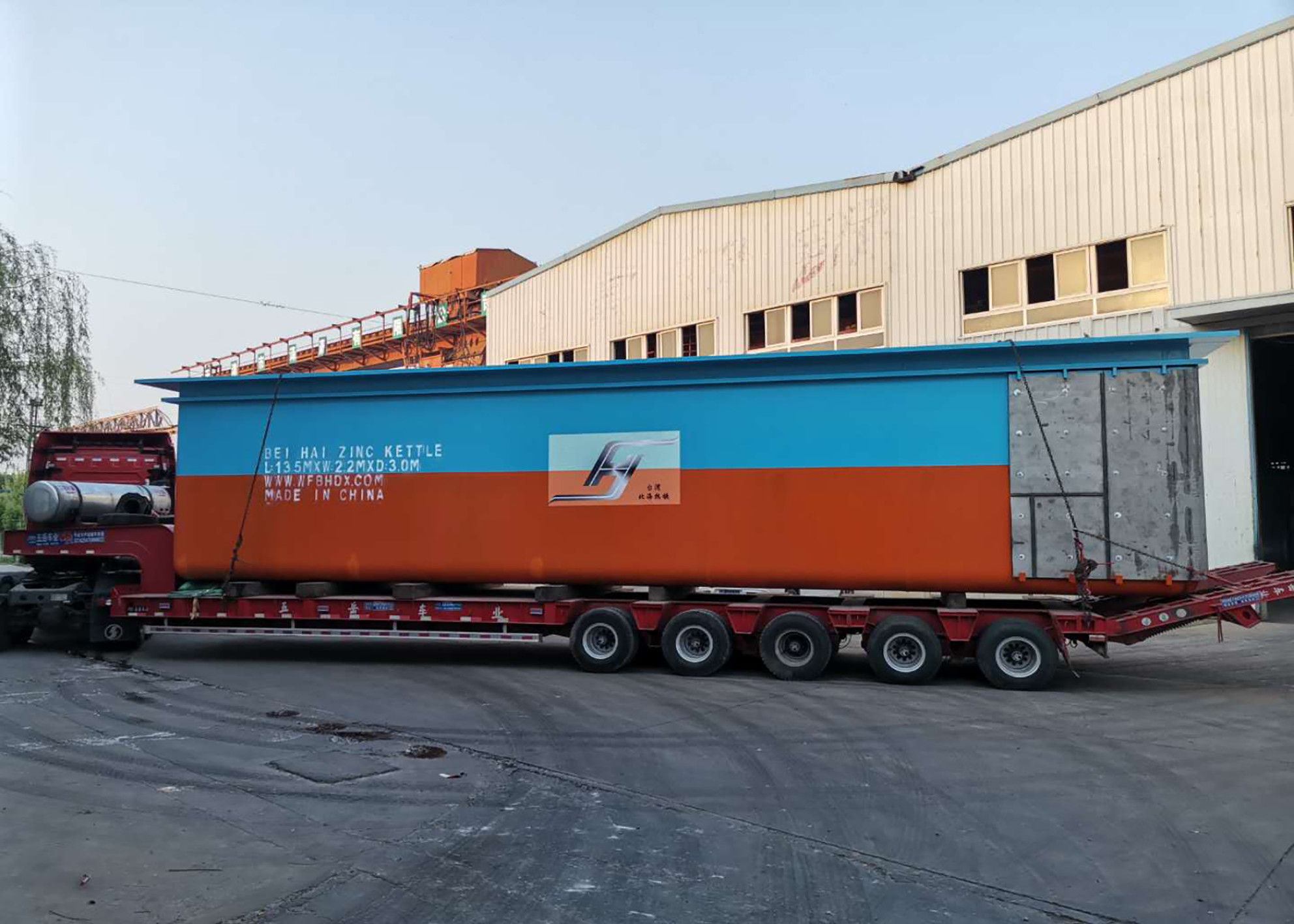 Industrial Furnace Zinc Kettle Pot Tank For Hot Dip Galvanizing Line Equipment