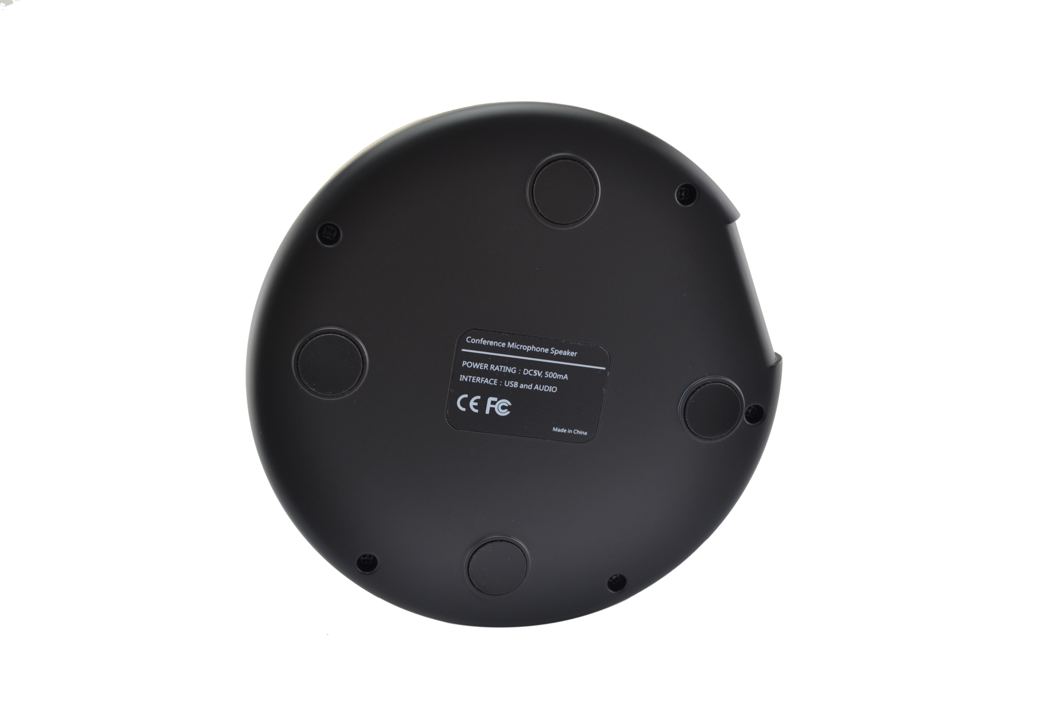 Wireless Communication Meeting Full Range Conference Speakerphone with USB for Online Conference, Portable USB Microphon