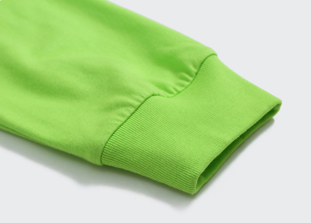 100% Cotton Plain Crew Neck Sweatshirt Ladies Crop Sweatshirts