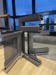 Durable Safety Aluminum Casement Windows Size Customized Soundproof