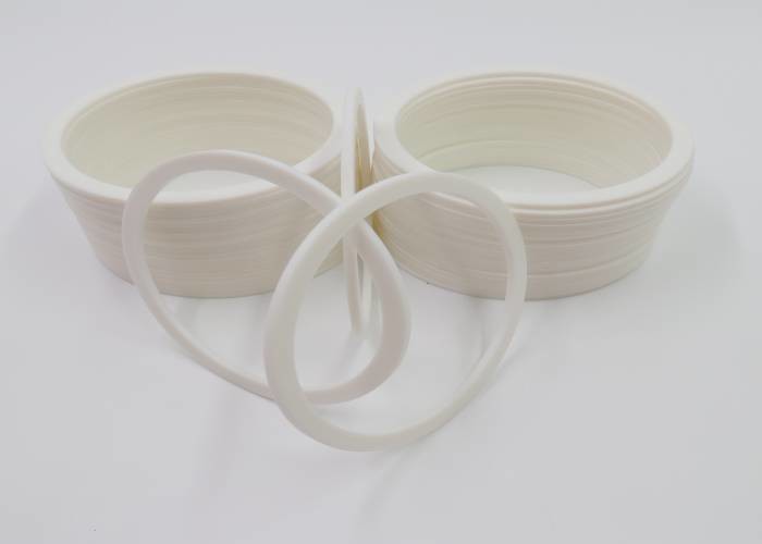 Oil Resistant Excavator Spare Parts BRT ABA White FKM EPDM Oil Seal
