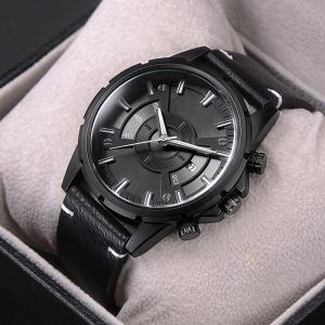 Quality Multipurpose Mens Black Metal Watches scratchresistant wearresistant wholesale