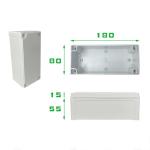 TY-8013070 Electrical Junction Box ABS Enclosure Ip67 Outdoor 80*130*70mm