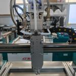 Black Silicone Potting Machine 3 Axis Glue Dispensing Systems 0.5Mpa - 0.8Mpa