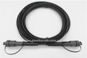 Quality Aerospace Fiber Optic Patch Cables Supertap Connector Assemblies wholesale