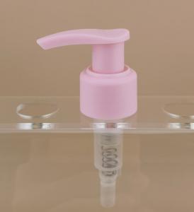 Quality K201-9 Pink Lotion Pump Screw Lock Ribbed ISO9001/ISO14001 Certified for Skincare wholesale