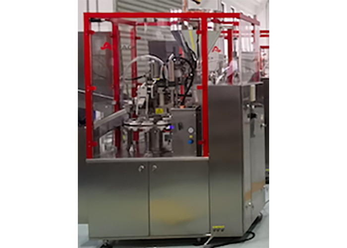 60 Pieces / Min Tube Filling Machine 50-253mm Composite Metal Tube