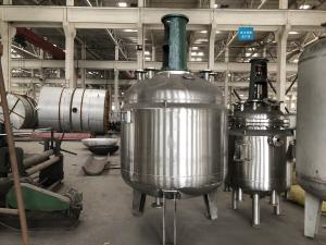Quality Double Shaft Mixer Reaction Kettle / Mixing Reactor Automatic 220 Volt wholesale