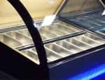 380L Capacity Ice Cream Showcase Freezer With Digital Temp.Controller