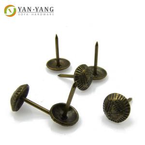 Quality Iron Upholstery Furniture Nail Sofa Decorative Nails with round head wholesale