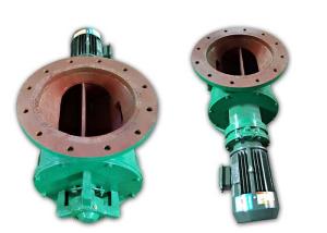 Quality Round Inlet Outlet Impeller Feeder , Rotary Feeder Valve 300mm Diameter wholesale