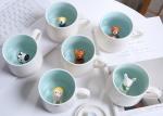 Creative Animal Head Single Layer 3D Ceramic Mugs