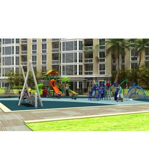 Quality Combination Plastic Playground Slide Amusement Park Equipment Outdoor Toys Kids wholesale