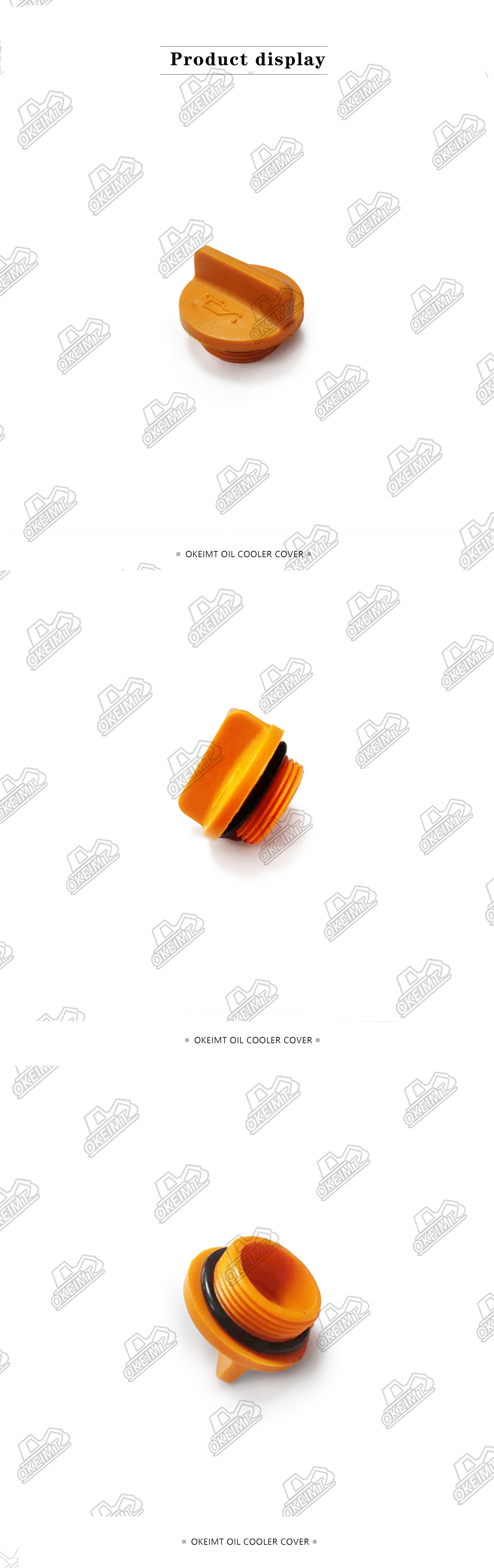 For Yanmar 4TNV94/98 Engine Oil Cap Filler Cap Repair Parts High Quality Durable Excavator Engine Spare Parts