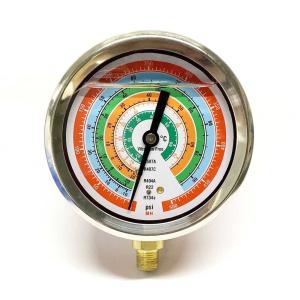 Quality Refrigeration Ammonia Pressure Gauge Cryo 80mm 500 Psi Pressure Gauge wholesale