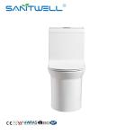 ceramic one piece toilet Popular sanitary ware bowl for bathroom SWM8610 Rimless
