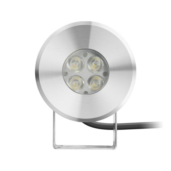 SMD3030 5W IP68 450LM Underwater LED Spotlights 210ma Stainless Steel
