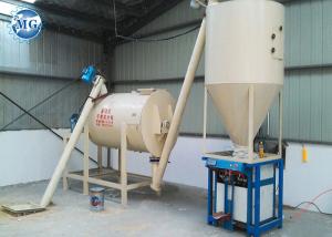 Quality Multi Spiral Ribbon 4T/H Dry Mortar Plant Manual Batching wholesale