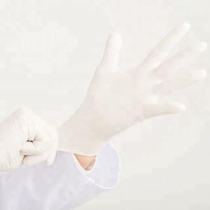 Quality Professional Latex Disposable Medical Gloves / Nitrile Examination Gloves wholesale