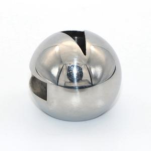 Quality Valves Spare Parts Mirror Polished 201/304/316l Stainless Steel V-shaped Ball Valve wholesale