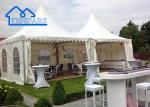 Outdoor White Roof Pagoda Marquee Tent With Decorating OEM ODM Pagoda Tent Cost